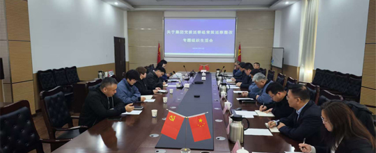 <b>6686体育党总支召开集团党委常规巡察专题会</b>